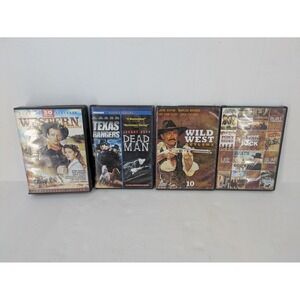 Western Classics DVD Movie Lot 63 John Wayne Johnny Depp Brando Cowboy READ